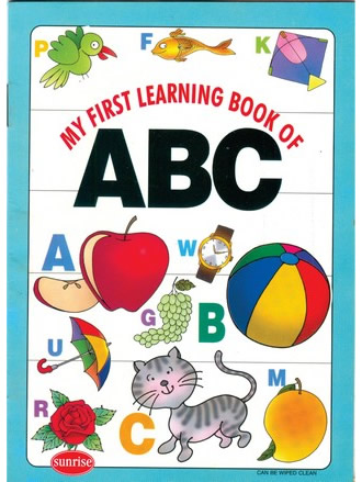 MY FIRST LEARNING BOOK OF ABC