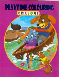 PLAYTIME COLOURING - CRAYONS 4
