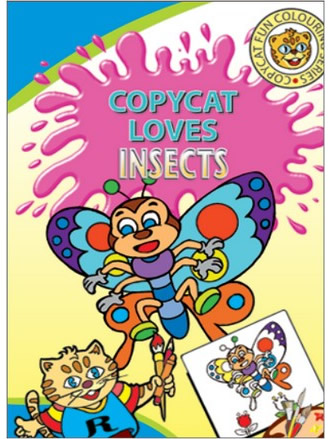 COPY CAT LOVES INSECTS