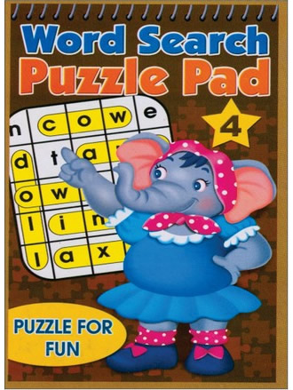 WORD SEARCH PUZZLE PAD-4