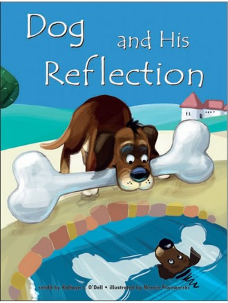 DOG AND HIS REFLECTION