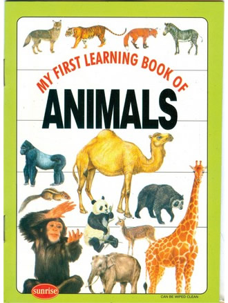 MY FIRST LEARNING BOOK OF ANIMALS