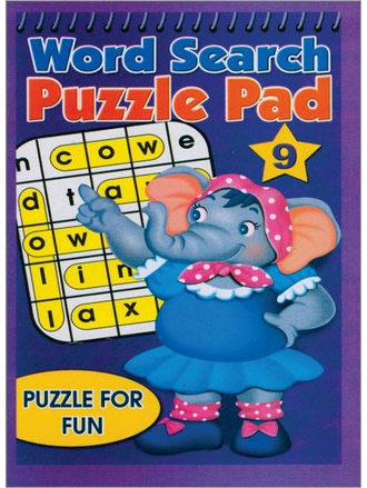 WORD SEARCH PUZZLE PAD-9