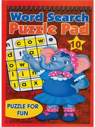 WORD SEARCH PUZZLE PAD-10