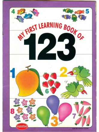 MY FIRST LEARNING BOOK OF 123