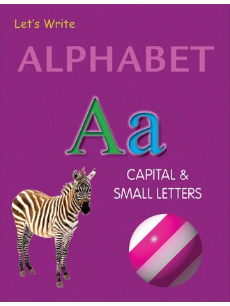 LET'S WRITE ALPHABET CAPITAL & SMALL